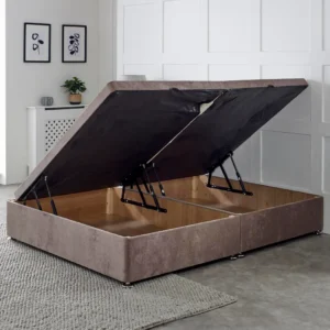 Divan Bed Base on Wooden Legs