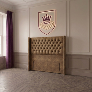Dorchester Deep Buttoned Chesterfield Upholstered Headboard