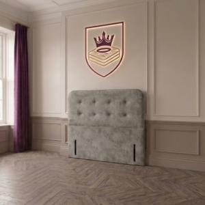 Luna Deep Buttoned Diamond Tufted Headboard
