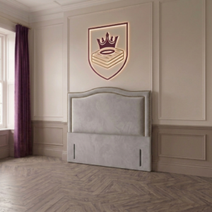 Florence Traditional Arched Silhouette Upholstered Headboard