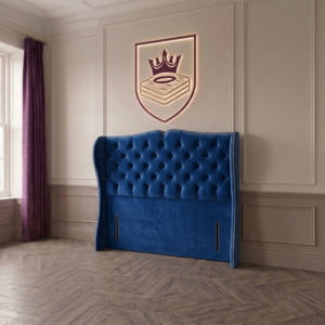 Valentine Luxury Deep Buttoned Diamond Tufted Headboard