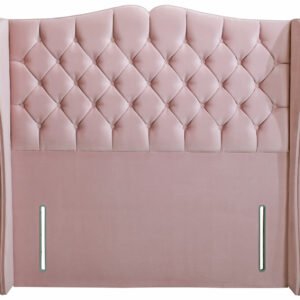 Cupid Buttoned Upholstered Headboard