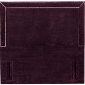 Monza Modern Large Vertical Paneled Upholstered Headboard