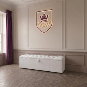Belgravia Ottoman Blanket Storage Box