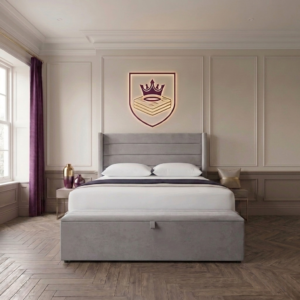 Valentino Winged Ottoman Divan Bed Set
