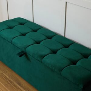 Cube Ottoman Blanket Storage Box