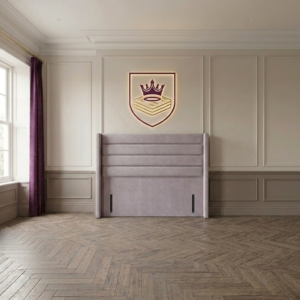 Luxury Valentino Winged Upholstered Headboard